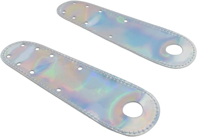 Bont Roller Skates - Holographic Toe Flat Guard Protectors Roller Skate Derby Speed - Pair - Rainbow - Image 1
